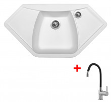 Sinks NAIKY 980 Milk + Flexia 
